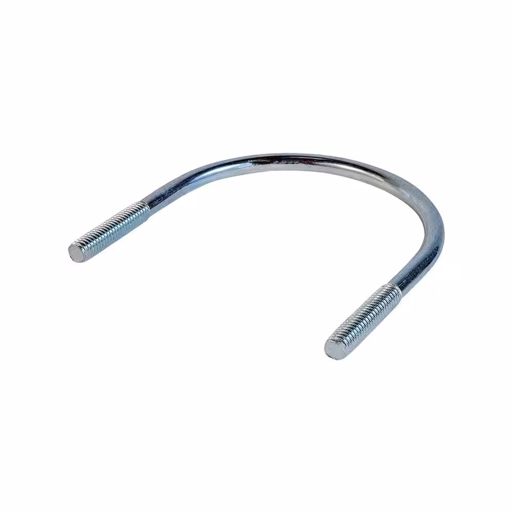 The Plumber's Choice 3/4 in. Light-Duty Electro Galvanized Steel U-Bolt Pipe Clamp