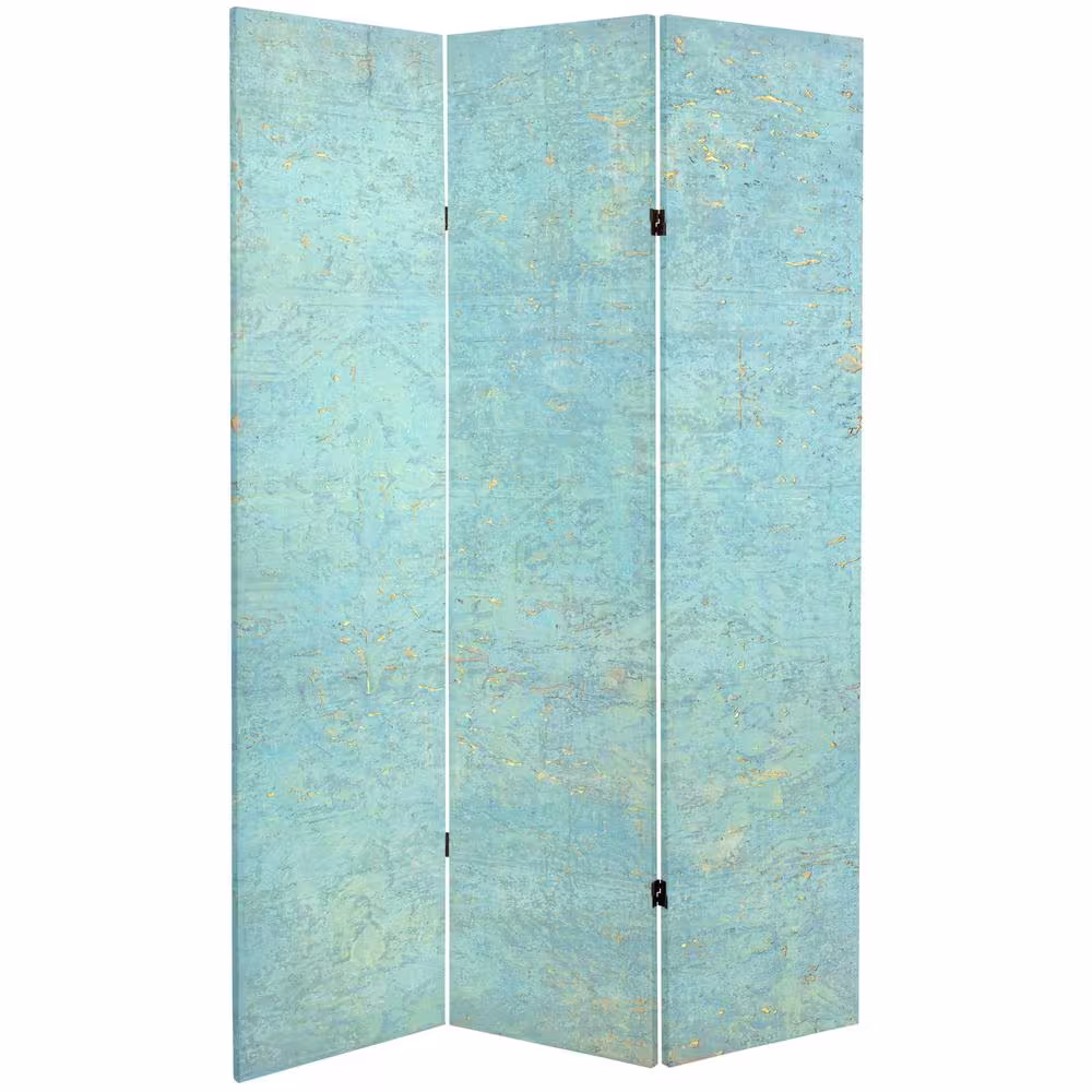 Oriental Furniture 6 ft. Voice of the Sky Printed 3-Panel Room Divider