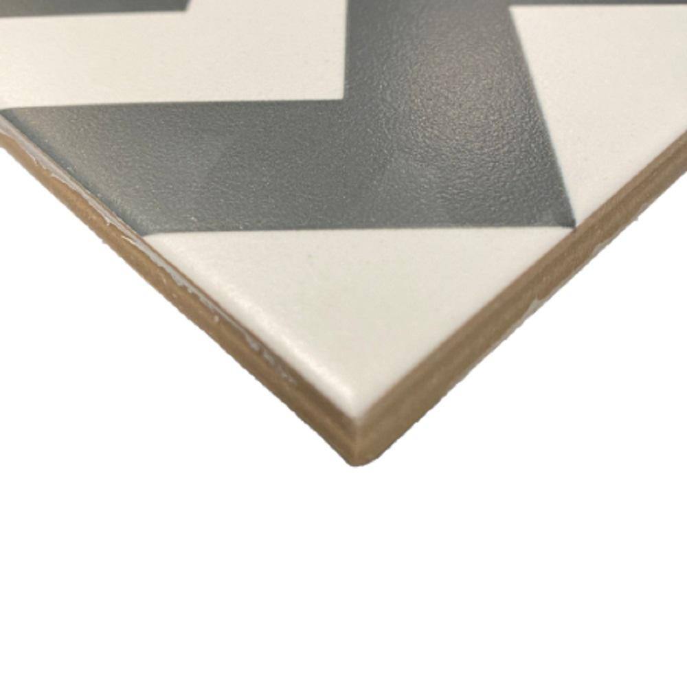 Roca Casablanca Trails 8 in. x 8 in. Matte Ceramic Floor and Wall Tile (12.7 sq. ft. / Case)