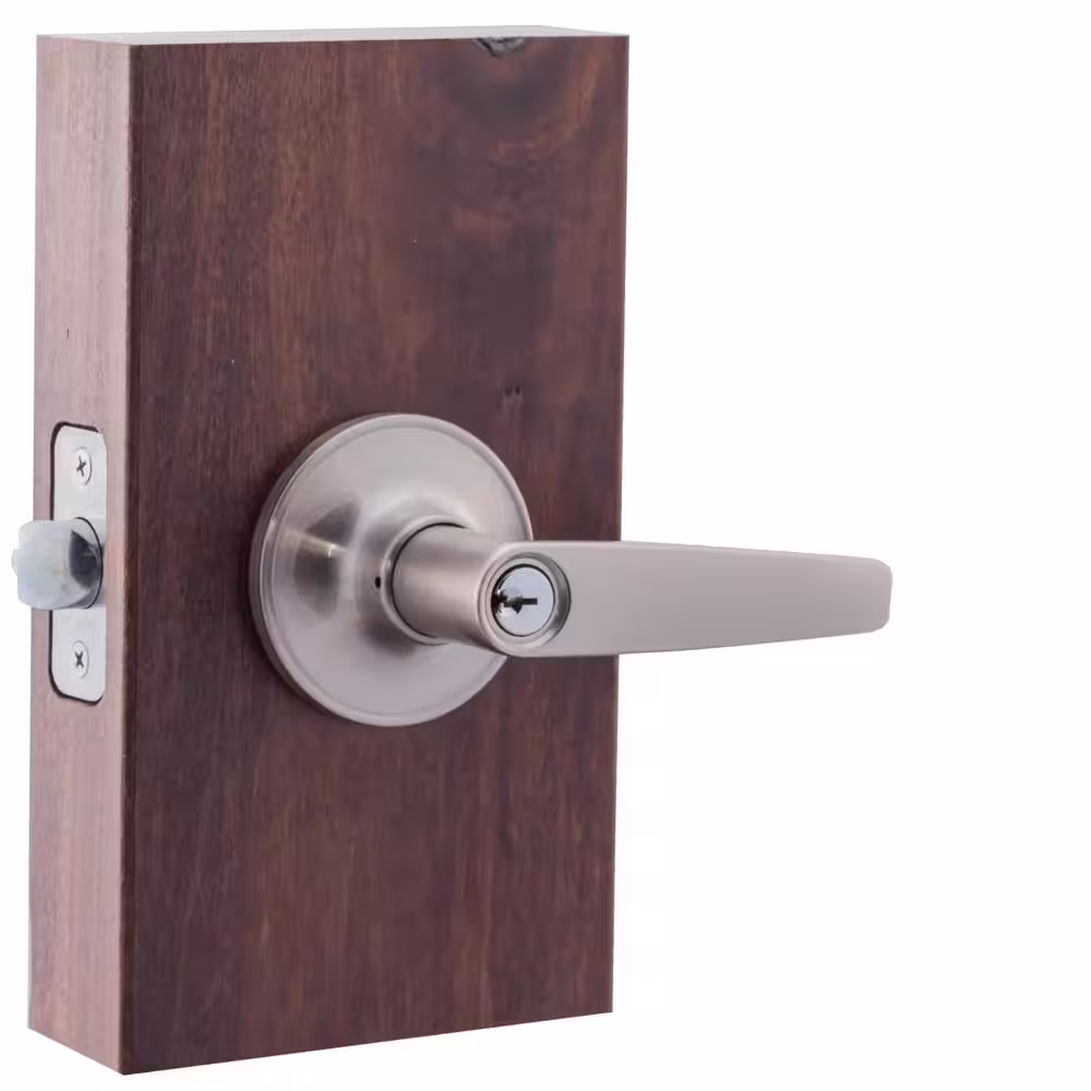 Copper Creek Daley Satin Stainless Keyed Entry Door Handle