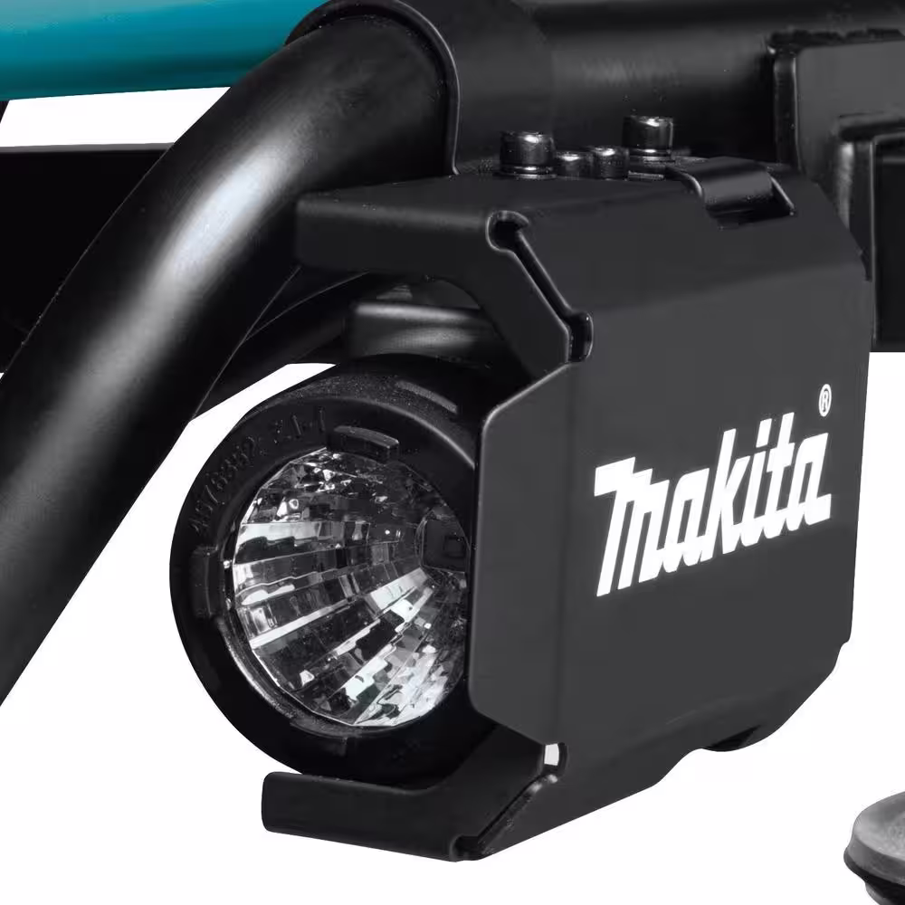 Makita 18-Volt X2 LXT Lithium-Ion Brushless Cordless Power-Assisted Flat Dolly (Tool-Only) with Flatbed Pipe Frame