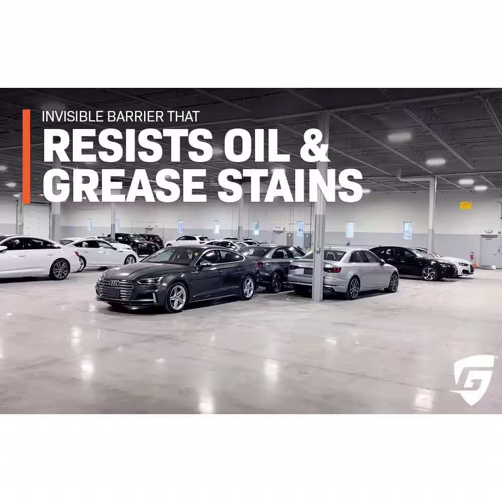 Ghostshield 1 Gal. Invisible Penetrating Concrete and Masonry Water Repellent Sealer Plus Oil Repellent