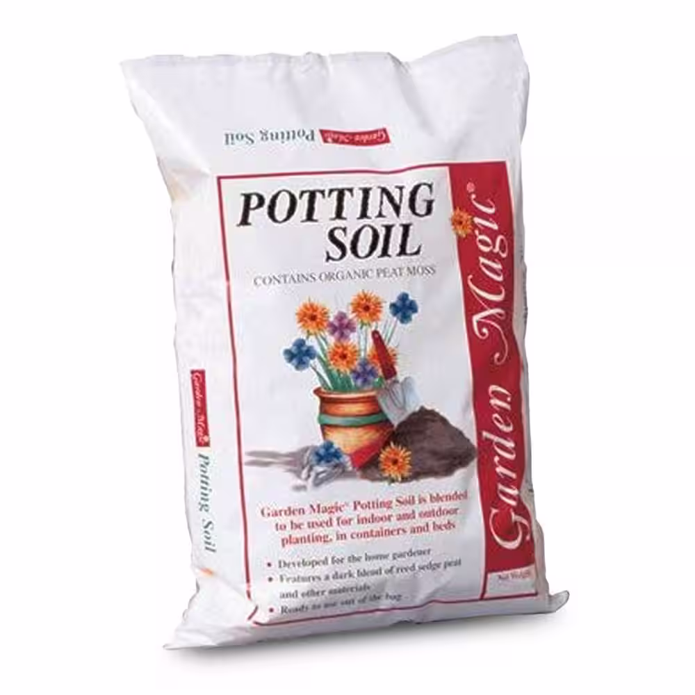 None 40 lbs. Garden Magic Organic Planting Potting Soil Bag (2-Pack)