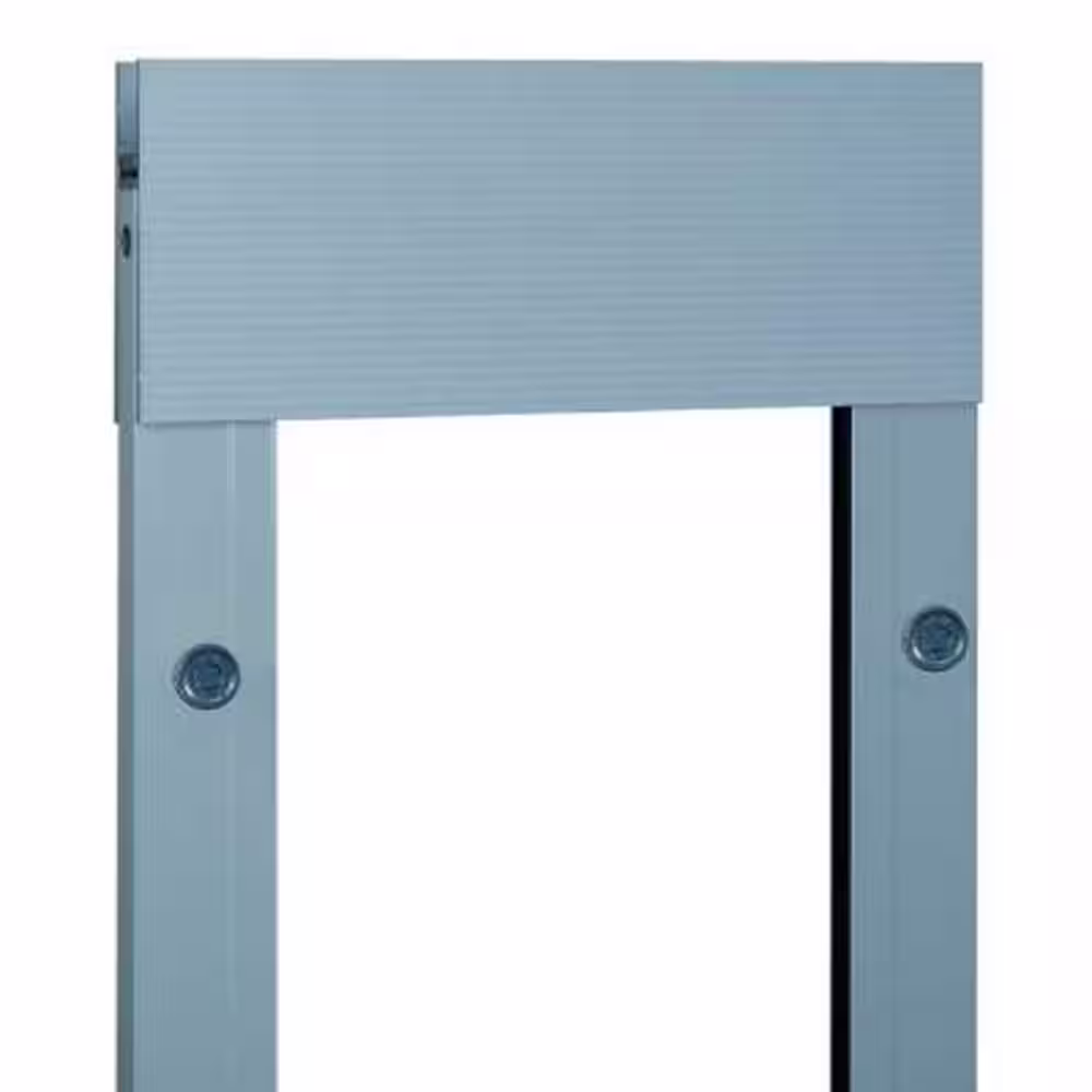Ideal Pet Products 15 in. x 20 in. Extra Large White Pet and Dog Patio Door Insert for 75 in. to 77.75 in. Tall Aluminum Sliding Glass Door