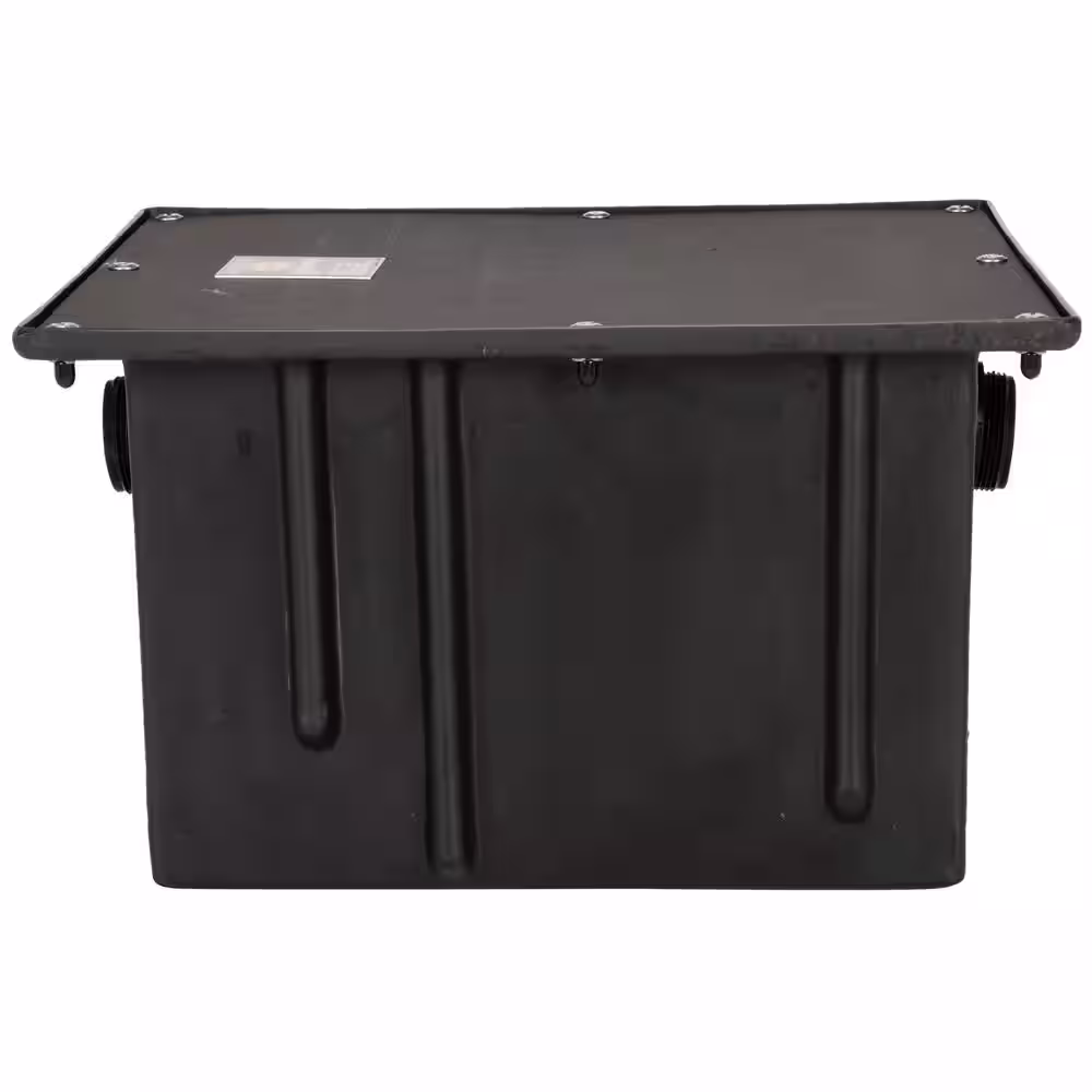 Zurn 24 in. x 15 in. 15 GPM Polyethylene Grease Trap with Flow Control