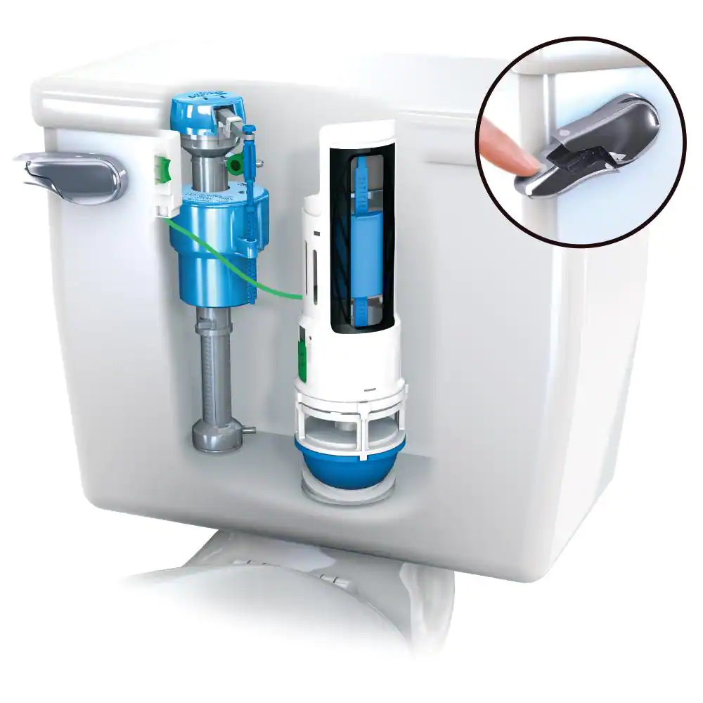 DANCO Water-Saving Toilet Total Repair Kit with Dual Flush Valve