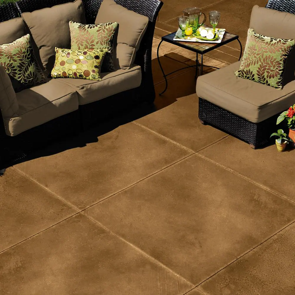 BEHR PREMIUM 1 gal. #DCS-808 Desert Sunset Semi-Transparent Flat Interior/Exterior Decorative Concrete Stain