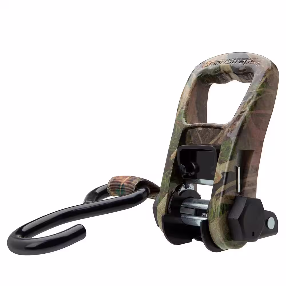 SmartStraps 14 ft. CamoX Ratchet Tie Down Straps with 500 lb. Safe Work Load - 4 pack