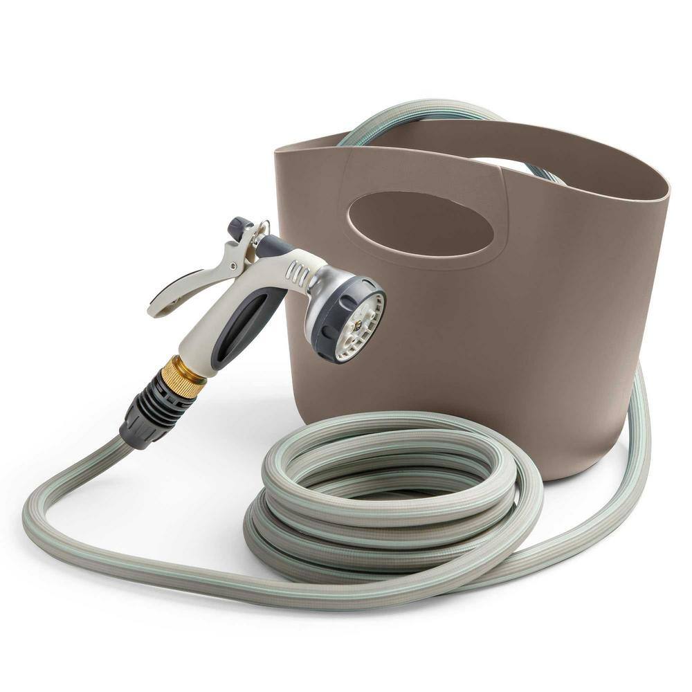 None 1/2 in. dia. x 50 ft. Self Expandable Hose Kit Aquago in Grey