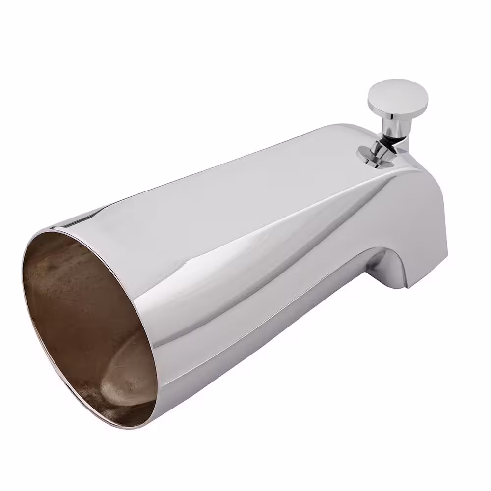 Everbilt Tub Spout with Diverter, Chrome