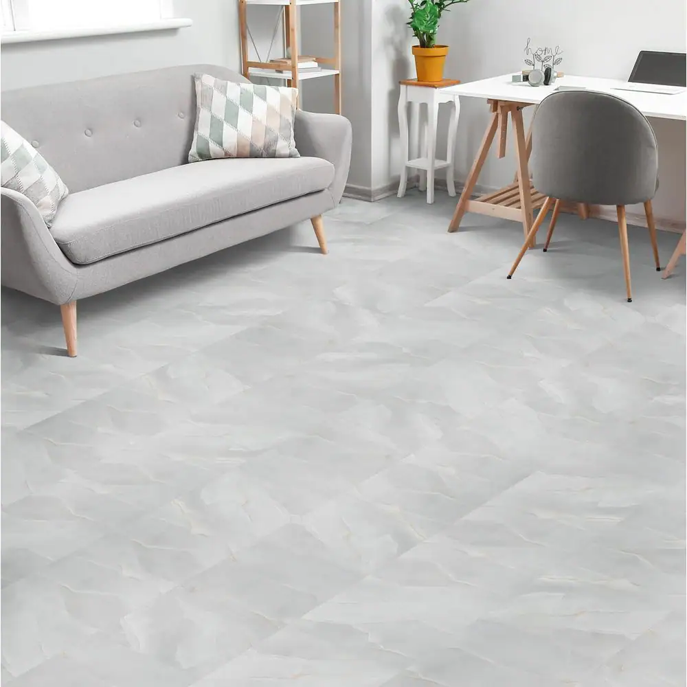 ACHIM Palazzo 12x24 Self Adhesive Vinyl Floor Tile - Opal - 20 Tiles/40 sq. ft.