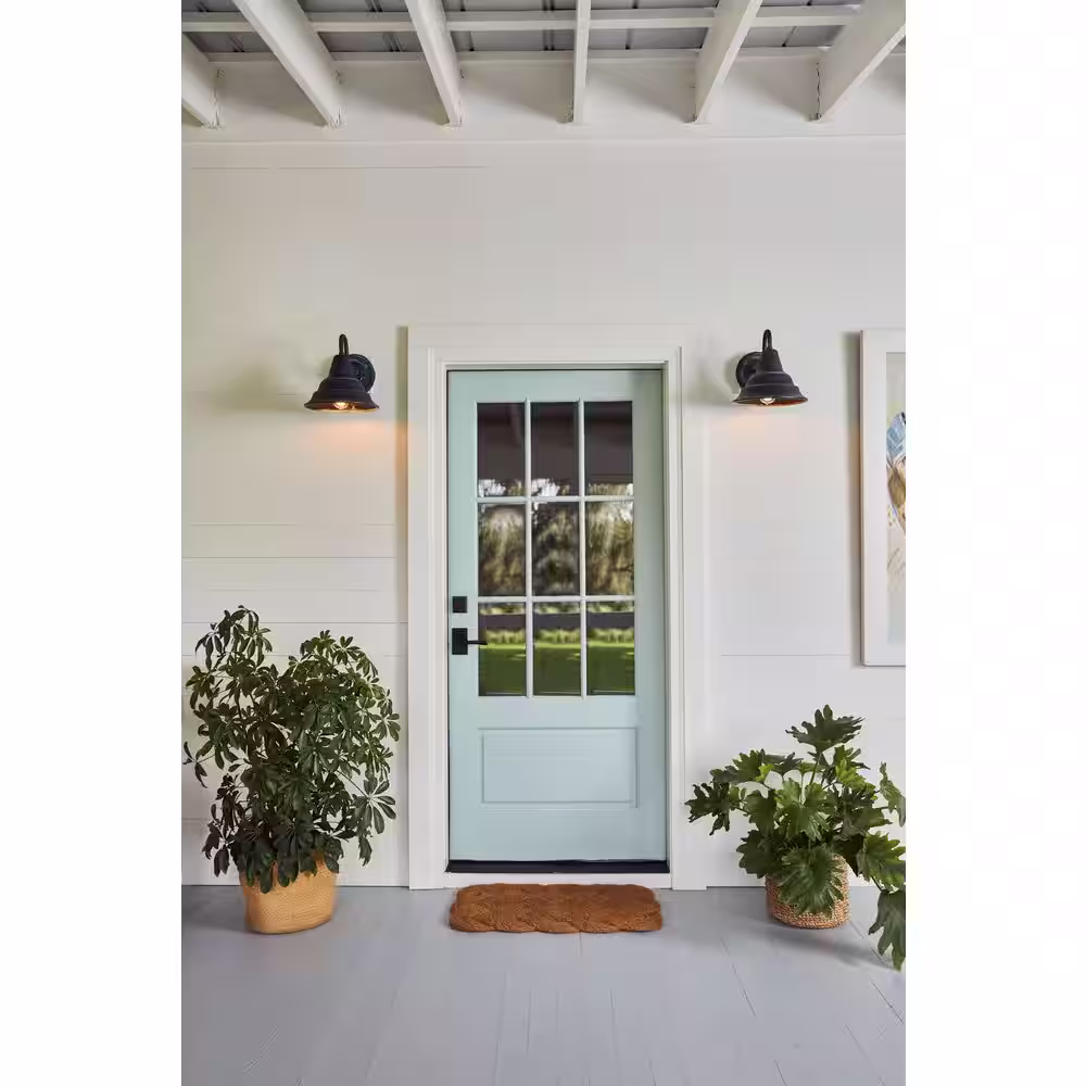 Quoizel Carmel 1-Light Aged Verde Outdoor Wall Lantern Sconce