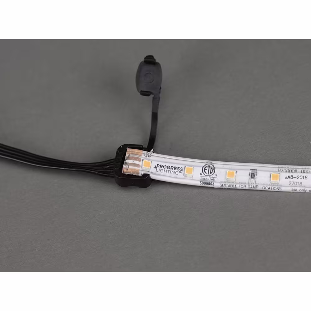 Progress Lighting Hide-a-Lite LED Tape 5 ft. LED Silicone Tape Under Cabinet Reel 2700K, Field Cuttable Every 4 in.