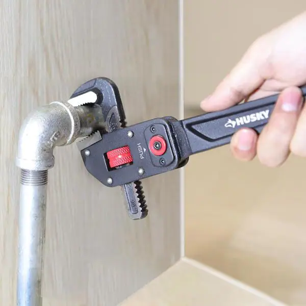 Husky Multi-Angle Pipe Wrench