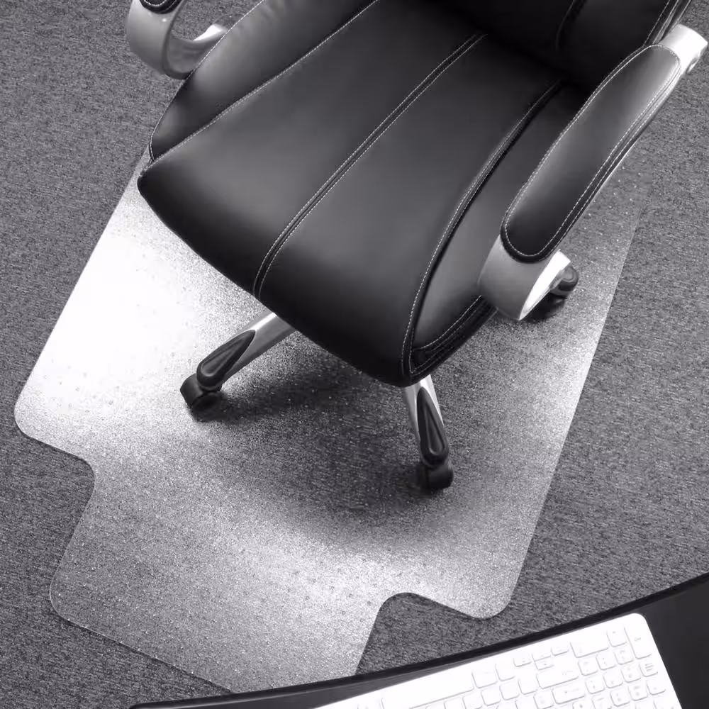 Floortex Ultimat Polycarbonate Lipped Chair Mat for Carpets up to 1/2