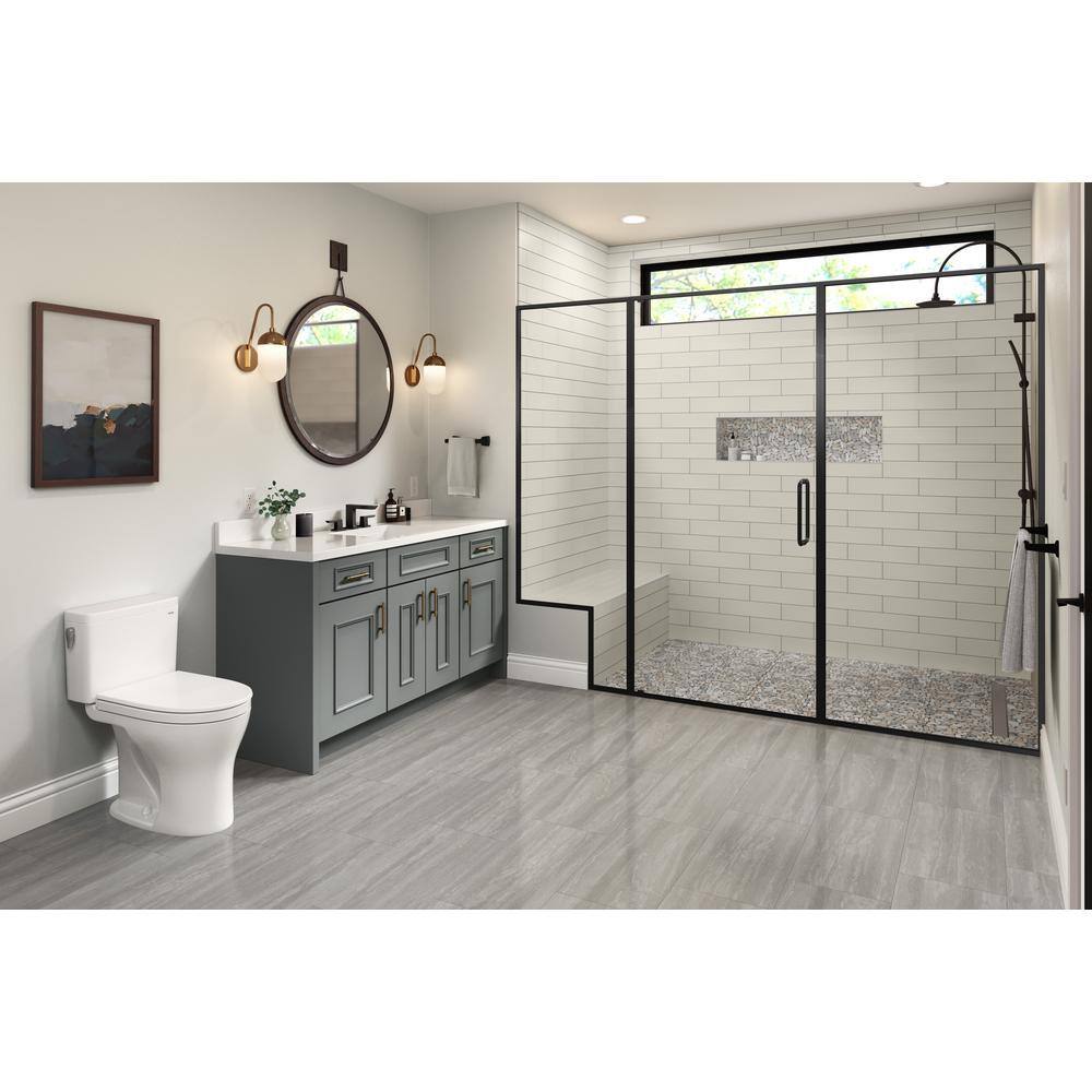 EMSER TILE Flat Venetian Medici 12 in. x 12 in. x 9.65 mm Pebble Blend Mesh-Mounted Mosaic Tile (1 sq. ft / piece)
