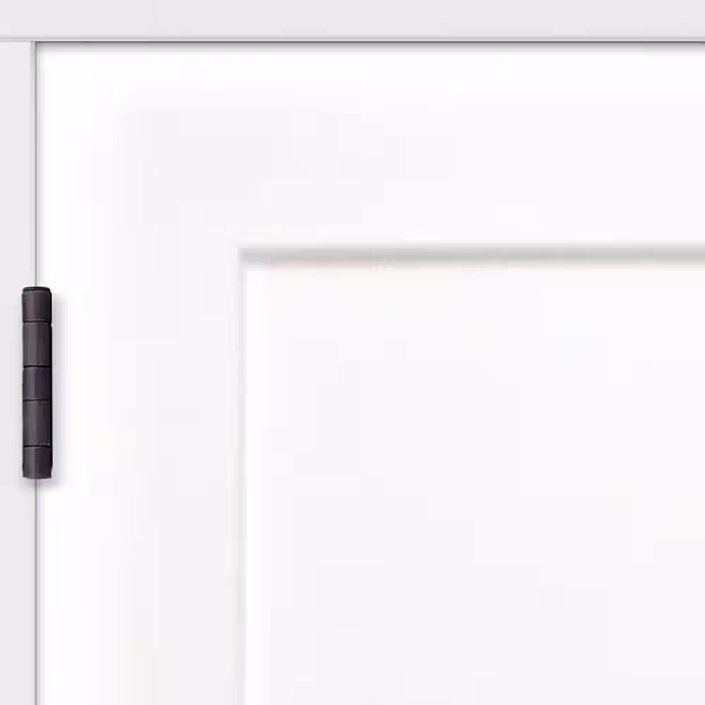 Pacific Entries Shaker 30 in. x 80 in. 1-Panel Wood Craftsman White Primed Interior Door Slab
