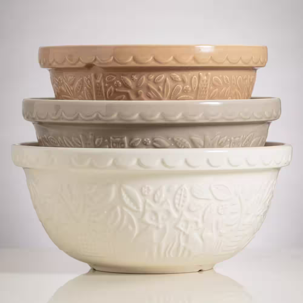 Mason Cash In the Forest 3-Piece Mixing Bowl Bundle