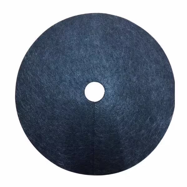 None Non-Woven Fiber Mulch Tree Ring Kit ,DÃ­a 5.91 in., (12-Pack)