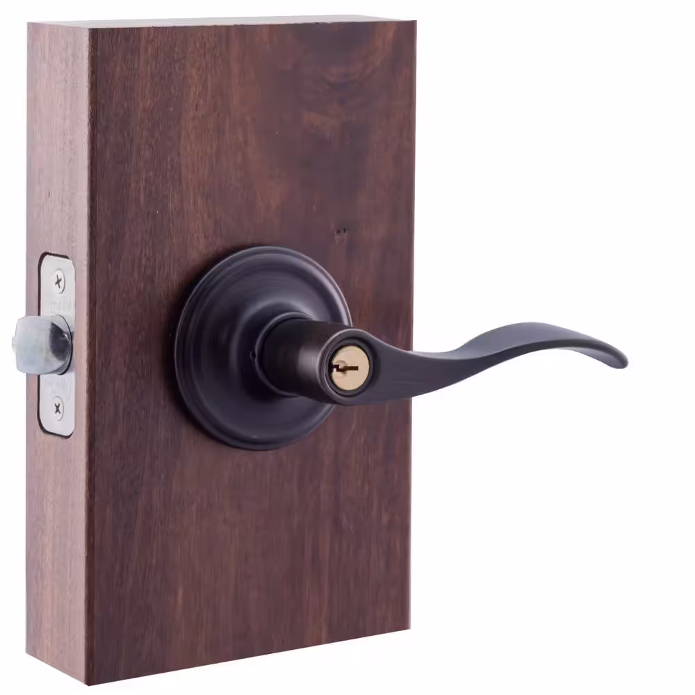 Copper Creek Waverlie Tuscan Bronze Entry Door Lever