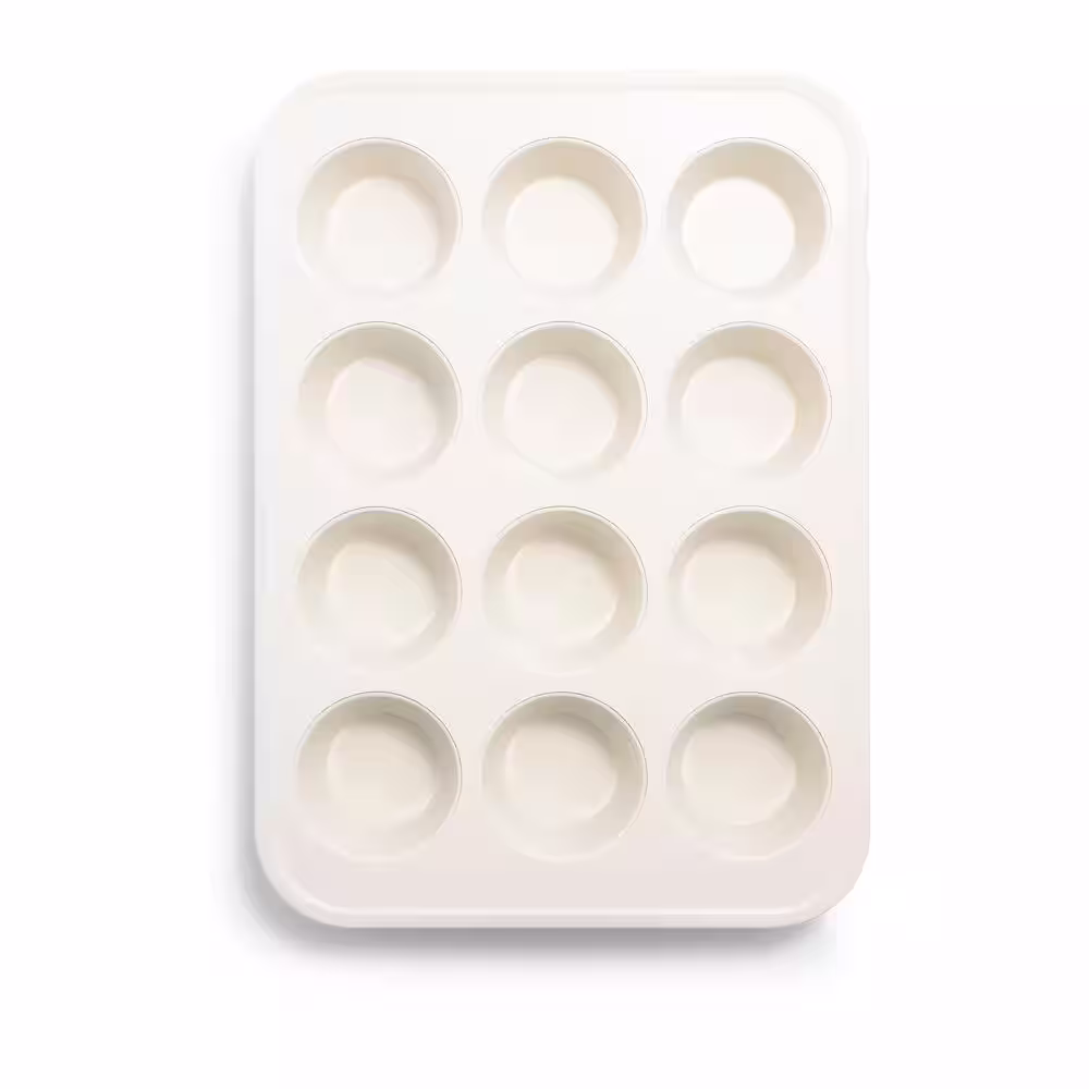 GreenLife 12 Cup Healthy Ceramic Nonstick Muffin Pan