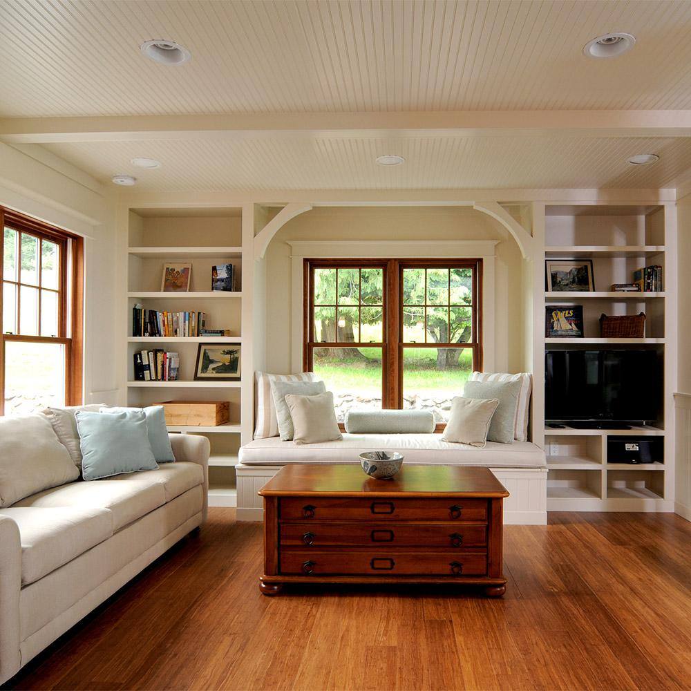 Selkirk Cafe Mocha 1/2 in. T x 5-5/8 in. W x 72-3/4 in. L Prefinished Solid Bamboo Flooring (16.96 sqft/case)