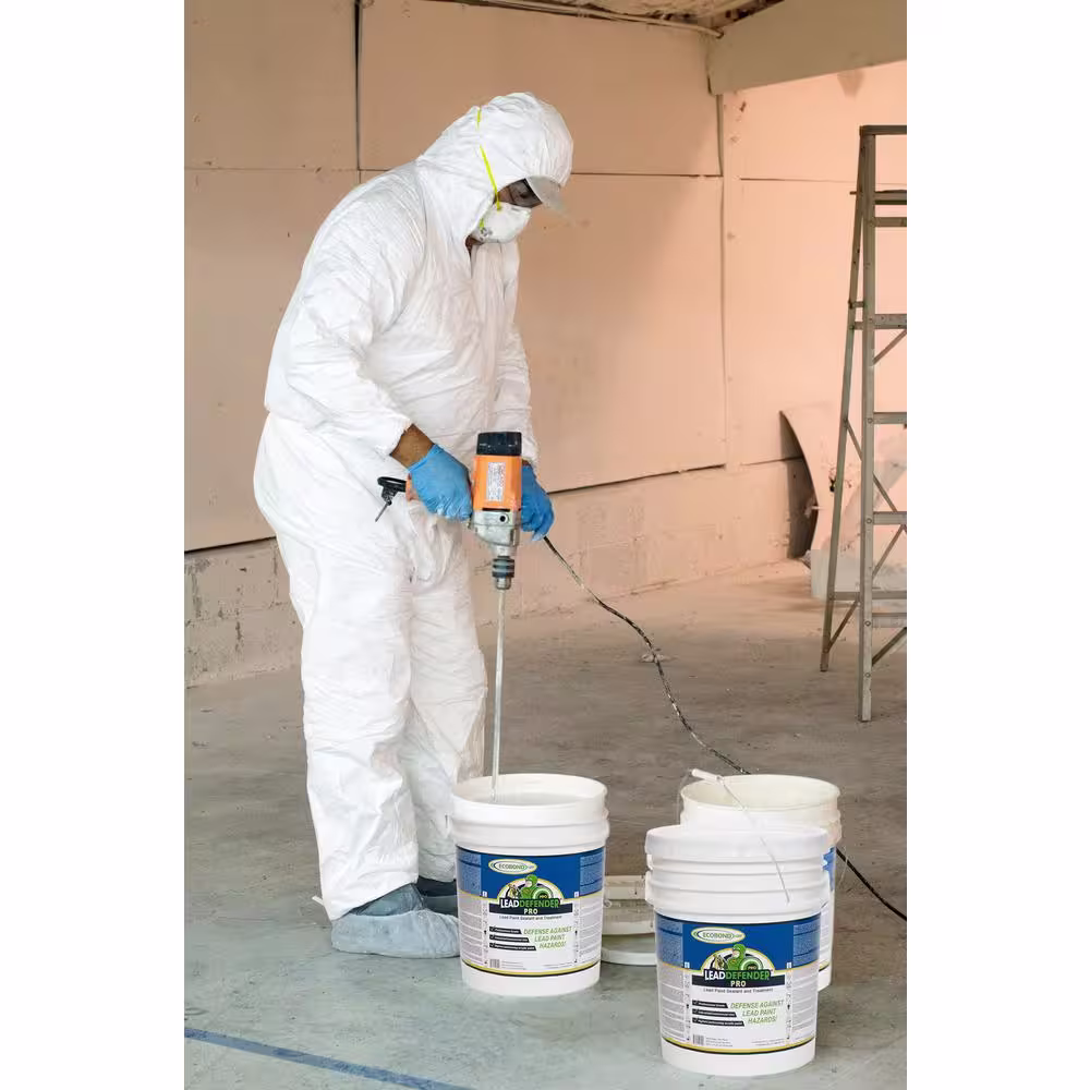 ECOBOND LBP Lead Defender PRO 5-Gal Off White Flat Lead Based Paint Treatment and Sealant