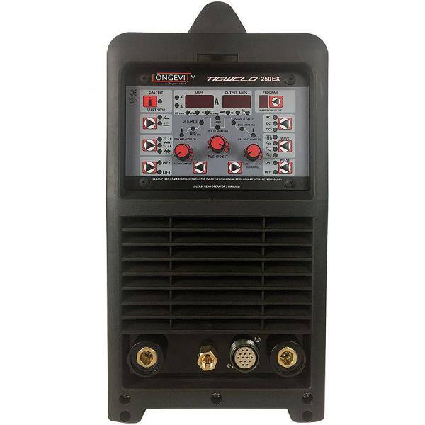 Longevity Tigweld 250EX 250 Amp TIG Welder with Synergistic Controls