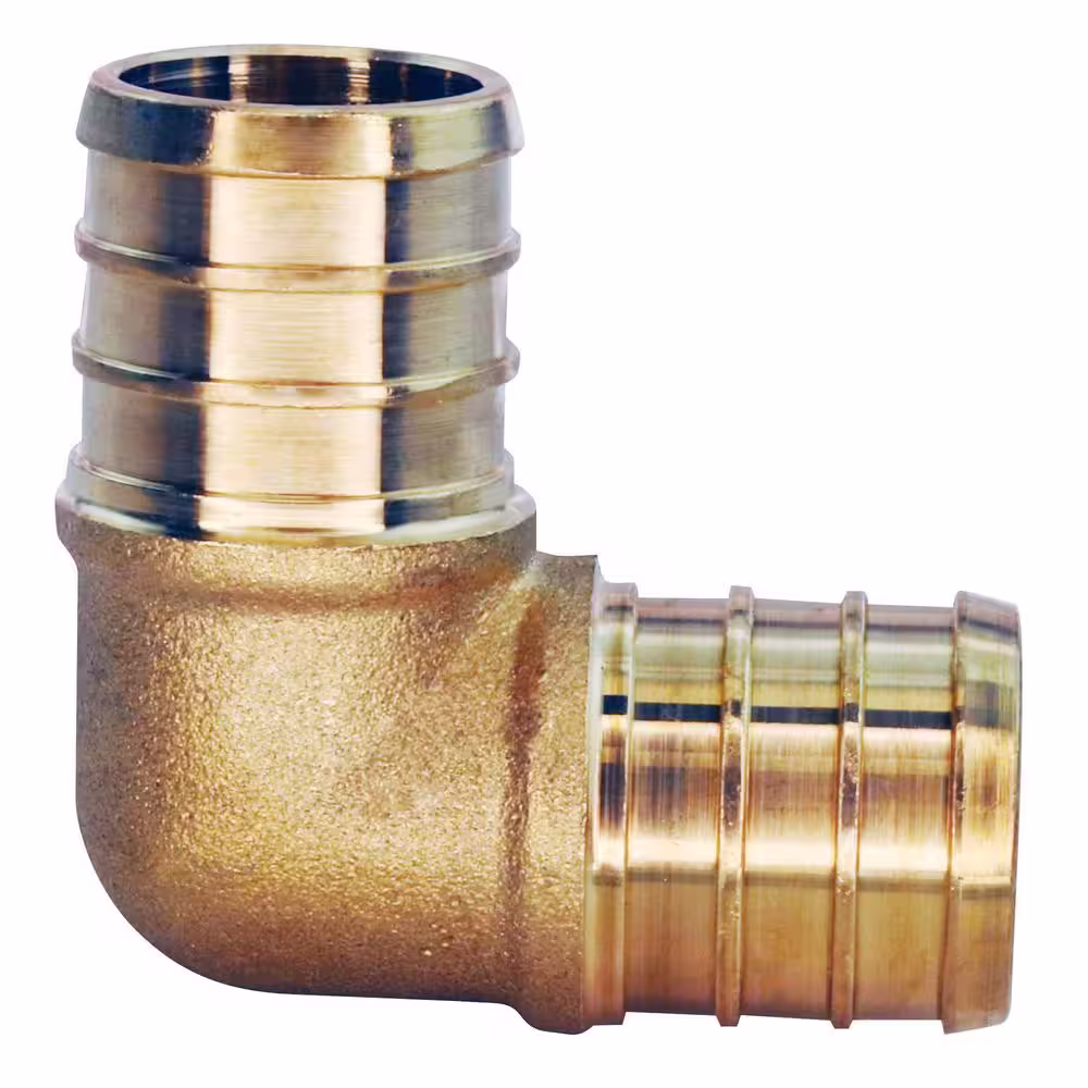 Apollo 3/4 in. Brass PEX-B Barb 90 Elbow Pro Pack (25-Pack)