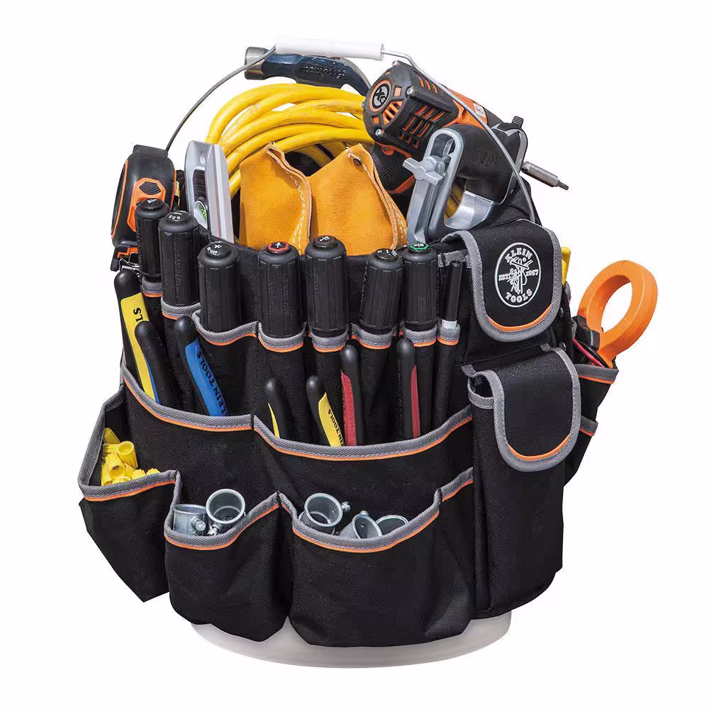Klein Tools 19 in. Tool Bucket Bag
