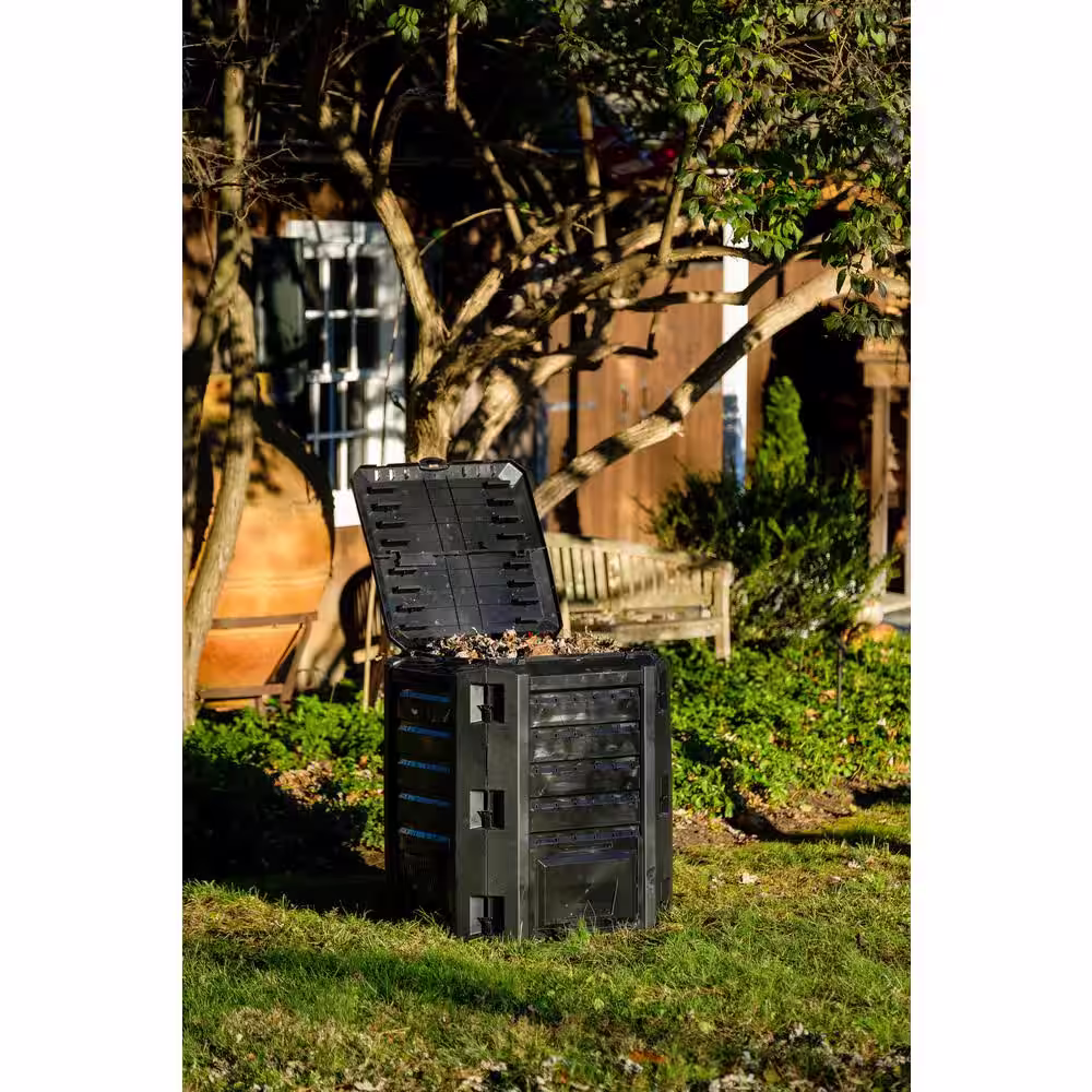 Alfresco 100 Gal. Compgreen Urban Composter with Easy-Access Fertilizer Door