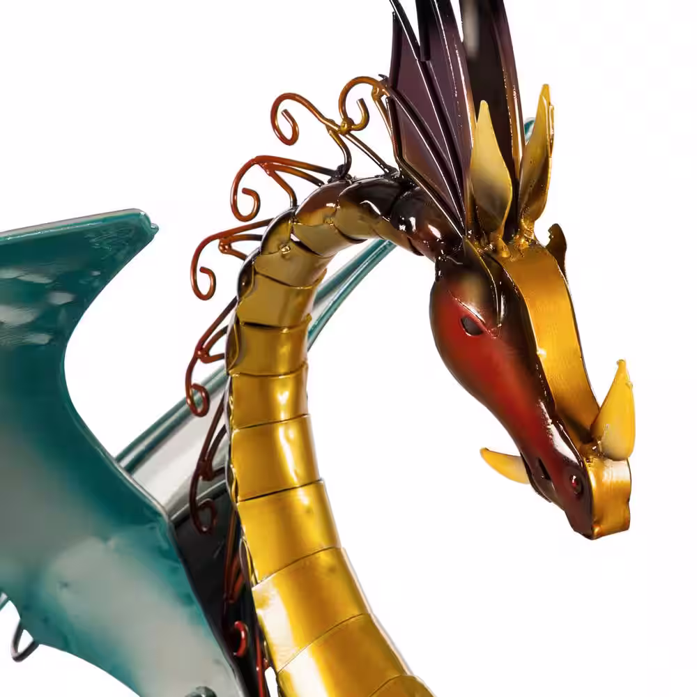 Evergreen Dragon with Solar Light