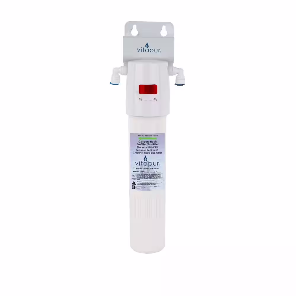 VITAPUR Single Stage Water Filtration System with Quick Connect Filters