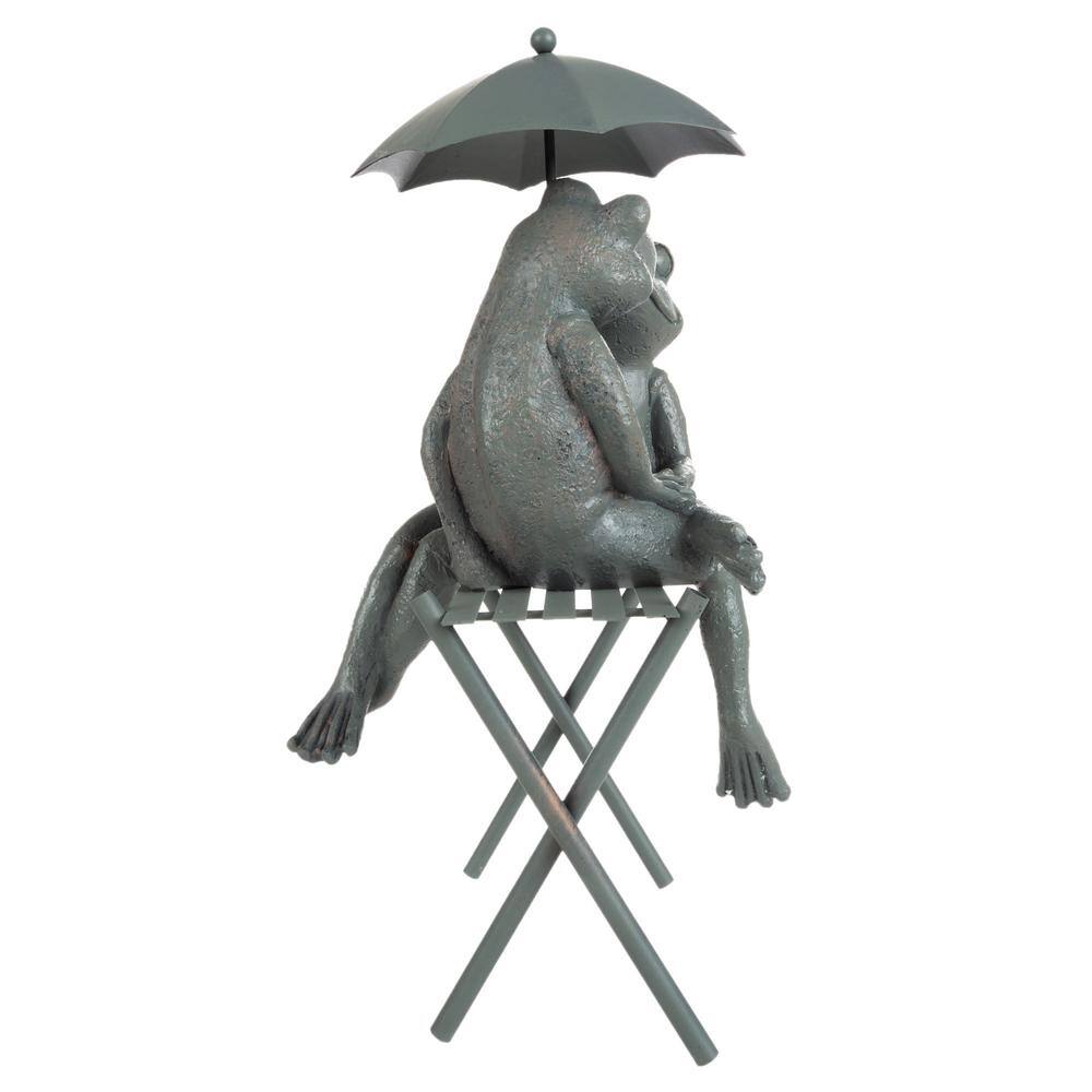Pure Garden Lawn and Garden Couple Frog Statue