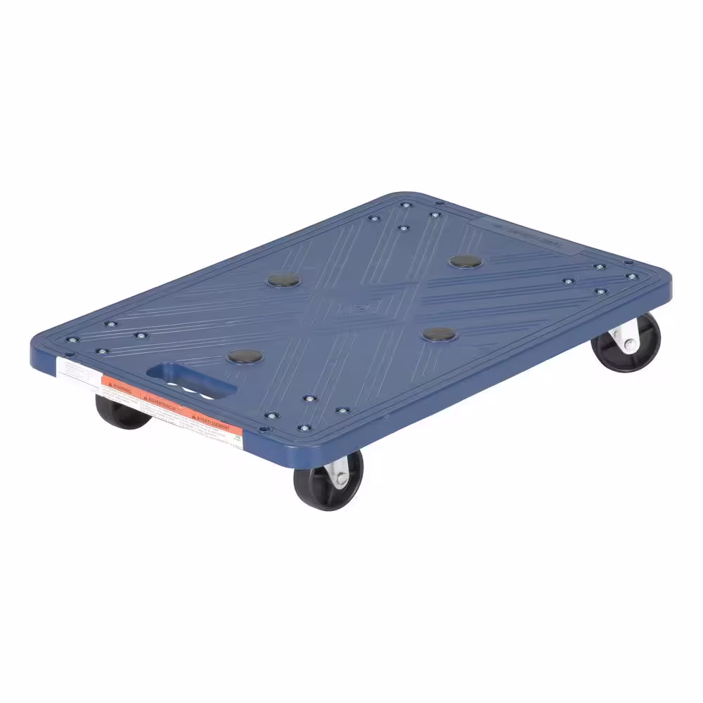 Vestil 220 lb. Capacity 24 in. x 16 in. Plastic Dolly