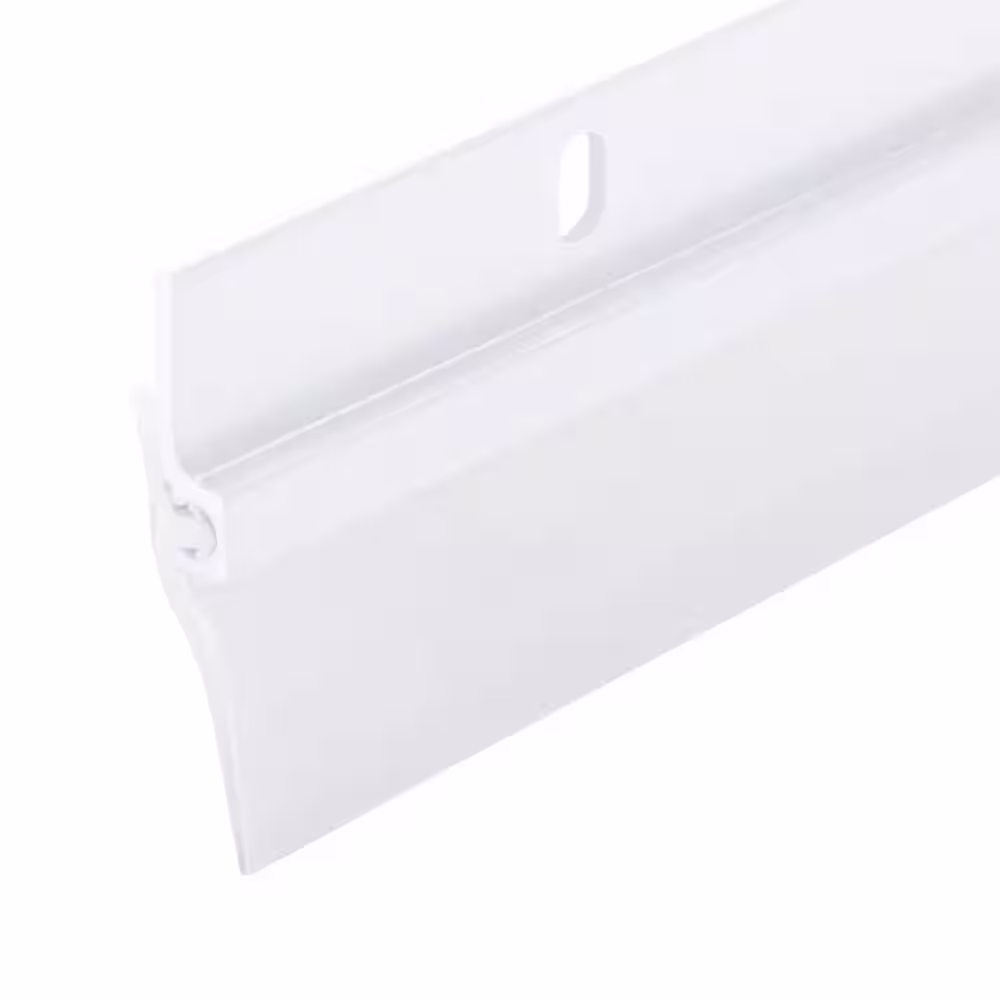 M-D Building Products 36 in. White Aluminum and Vinyl Standard Screw-on Door Sweep