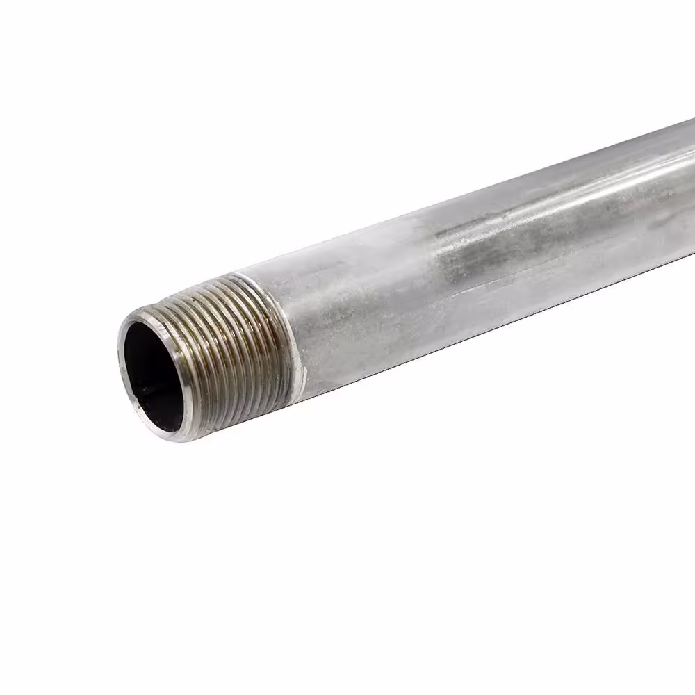The Plumber's Choice 1 in. x 24 in. Galvanized Steel Pipe