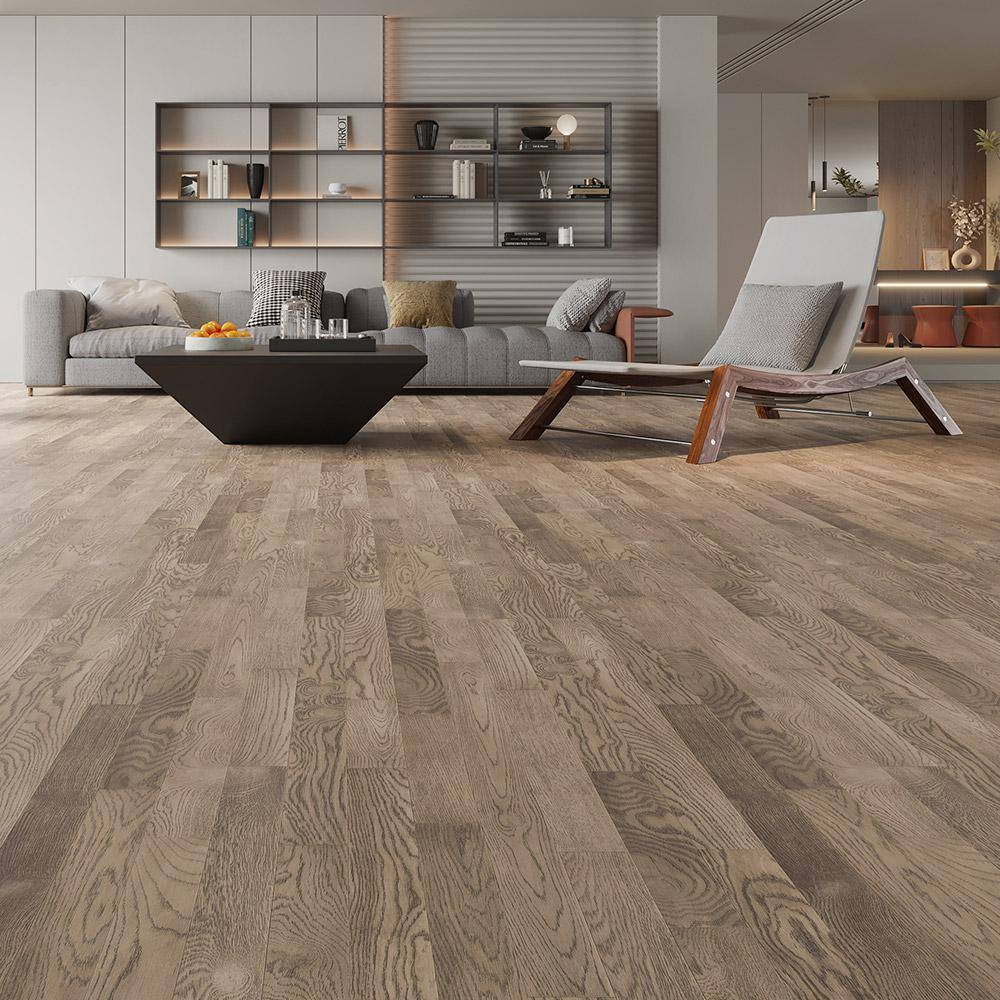 Selkirk Silver Grey Oak 3/8 in. T x 3 in. W Engineered Hardwood Flooring (35.34 sq. ft./case)