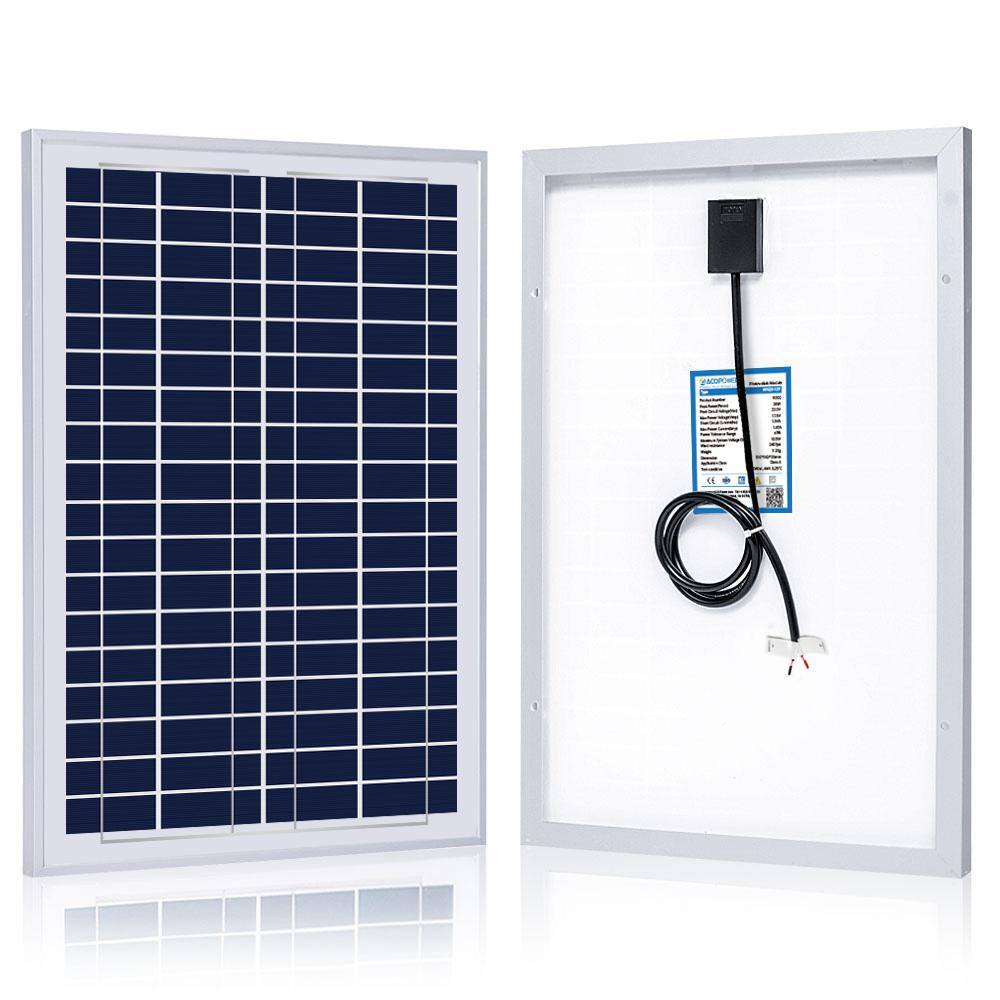 ACOPower 25-Watt 12-Volt Poly Solar Panel, Compatible with Portable Chest Fridge Freezer Cooler