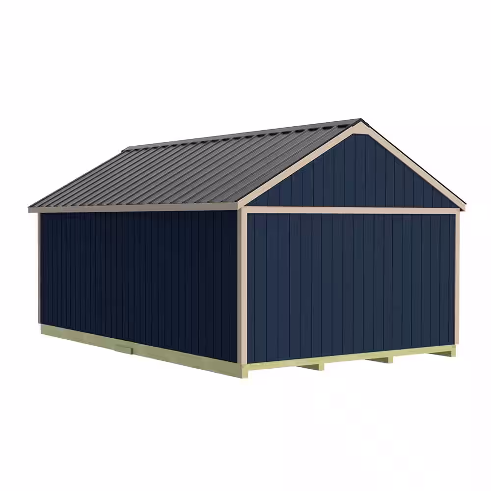 Best Barns Brandon 12 ft. x 12 ft. Wood Storage Shed Kit with Floor including 4 x 4 Runners