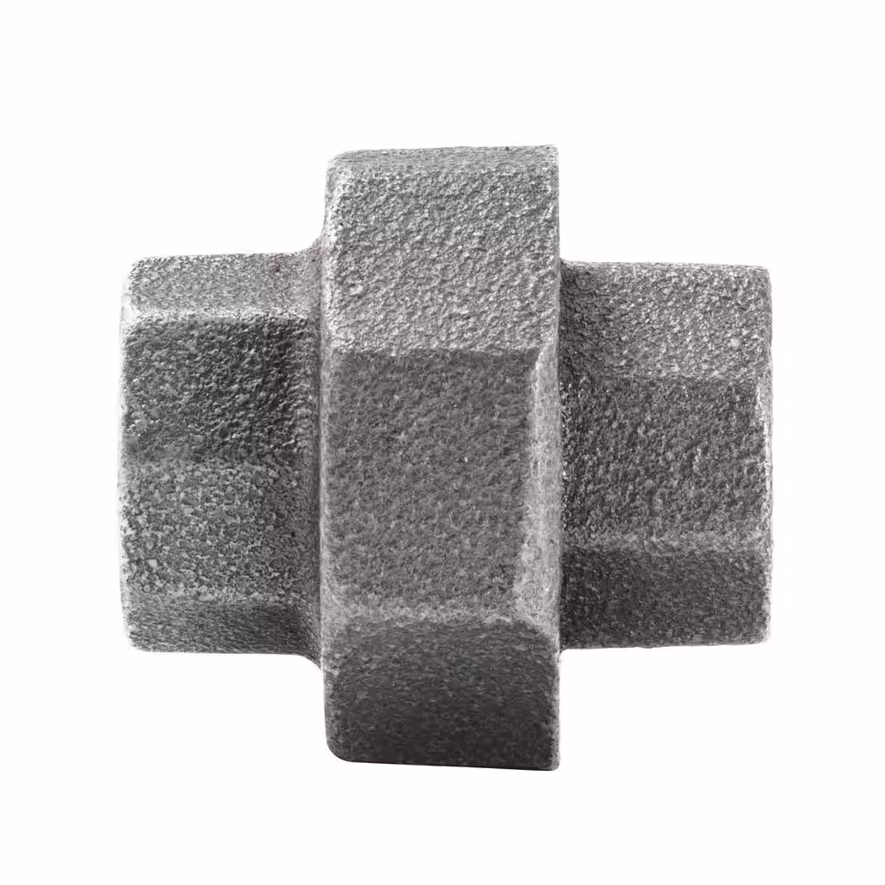 Southland 1/2 in. Black Malleable Iron FPT x FPT Union Fitting