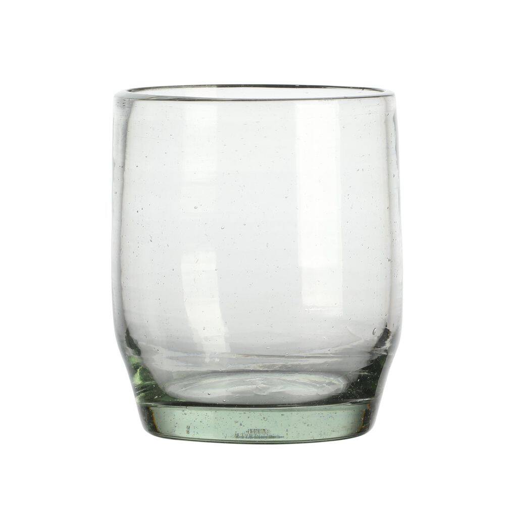 None 4-Piece 8.2 oz. Clear Glass Spanish Double Old Fashion Set