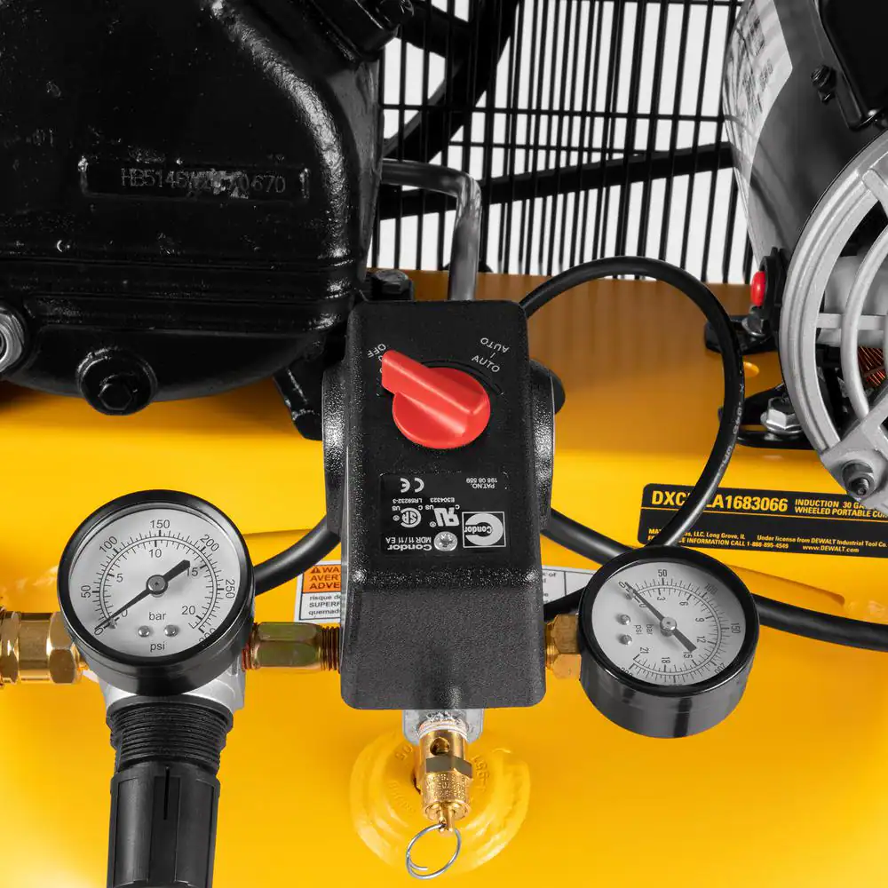 DEWALT 30 Gal. 155 PSI 1.6 HP Portable Electric Air Compressor