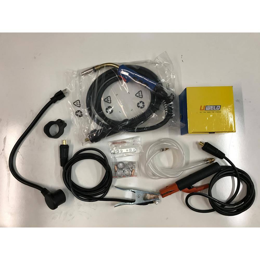 Everlast Poweri-MIG 230i 110-Volt/220-Volt 230 Amp Wire Feed Flux Core 6010 Rod Capable 4-Drive Roll MIG/Stick Welder