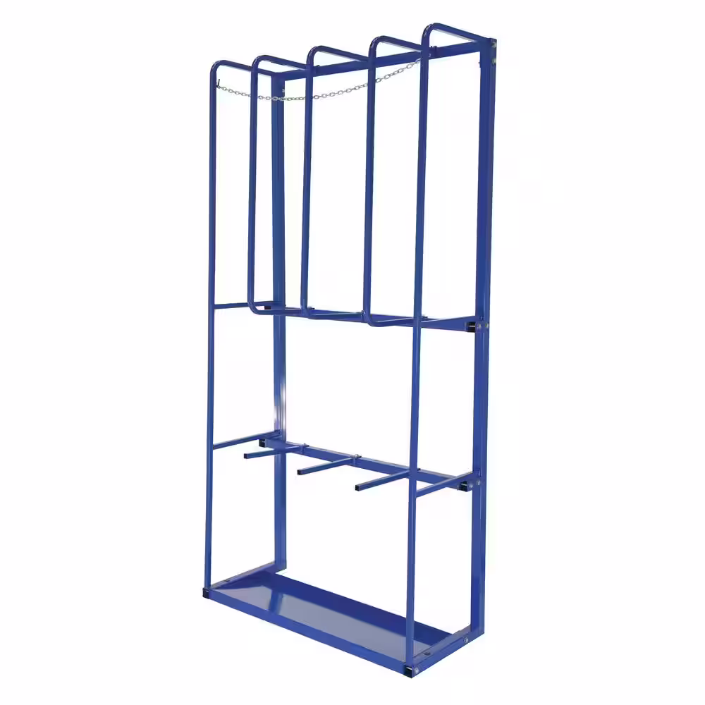 Vestil 53 in. x 23 in. x 106 in. Expandable Vertical Bar Starter Rack