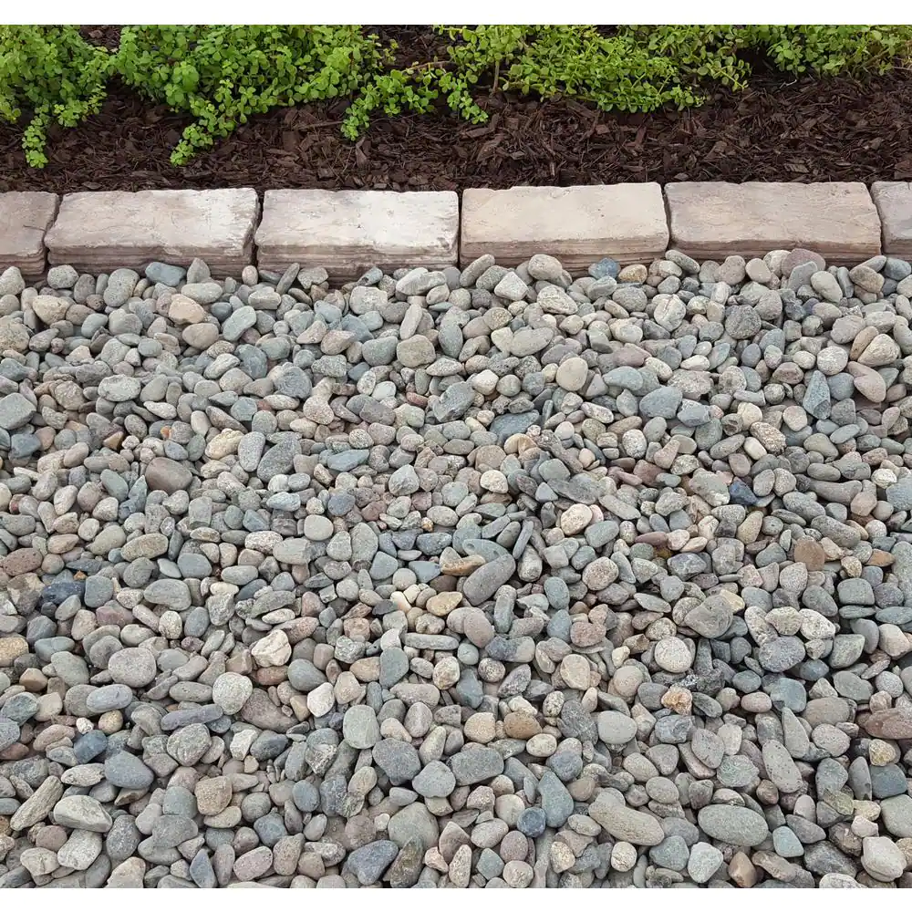 Classic Stone 10 cu. ft. Large River Rock Assorted Decorative Stone - (1 Bag/10 cu. ft./Pallet)