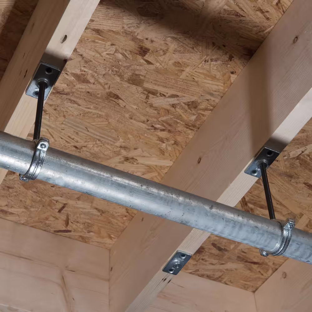 Oatey 1-1/2 in. Galvanized Split Ring Pipe Hanger