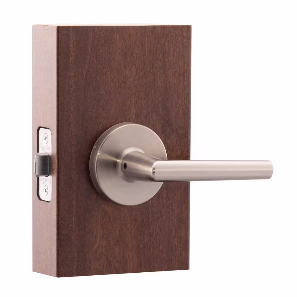 Copper Creek Modern Satin Stainless Round Passage Hall/Closet Door Handle