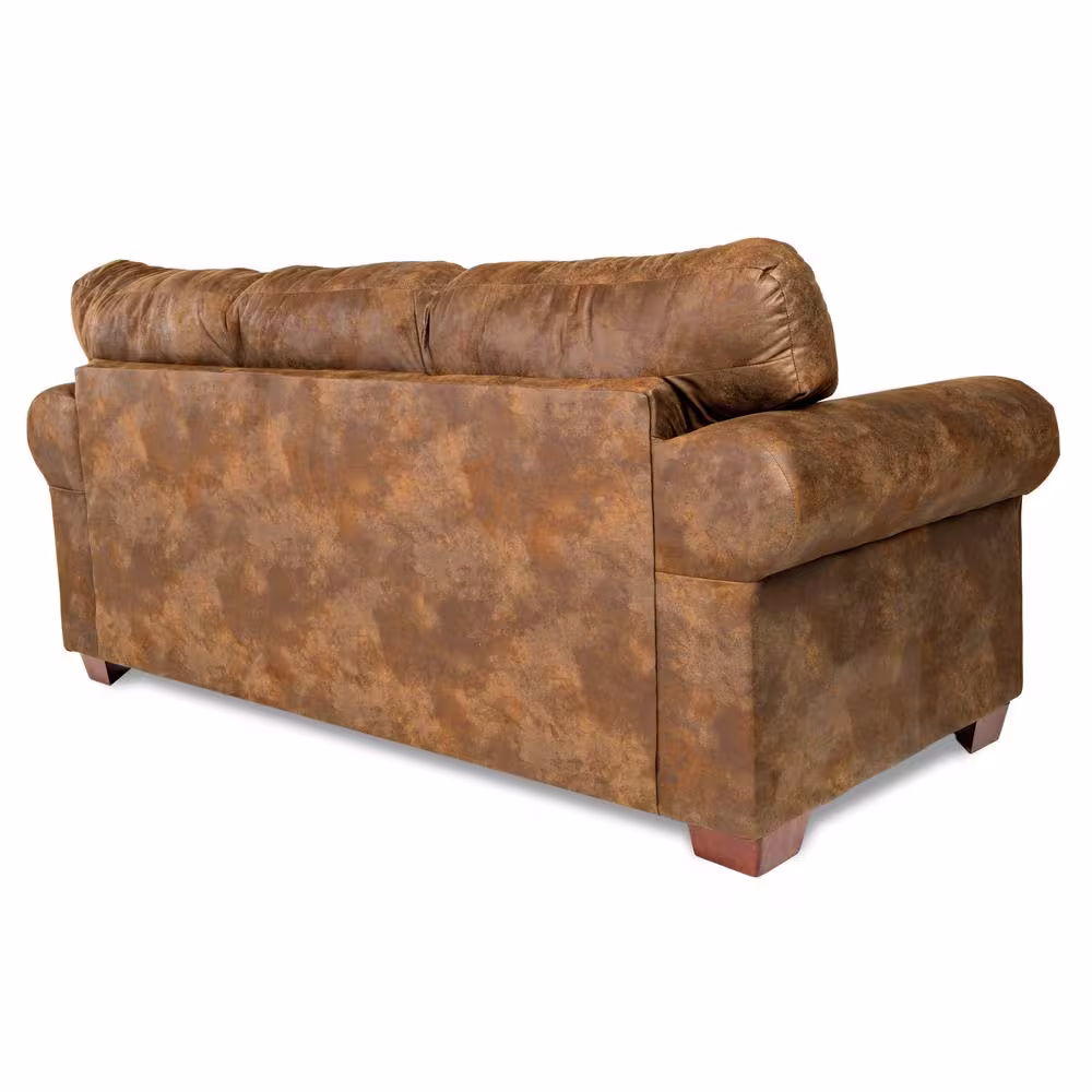 American Furniture Classics Deer Valley 88 in. Width Deer Valley and Pinto Microfiber Queen Size Sofa Bed