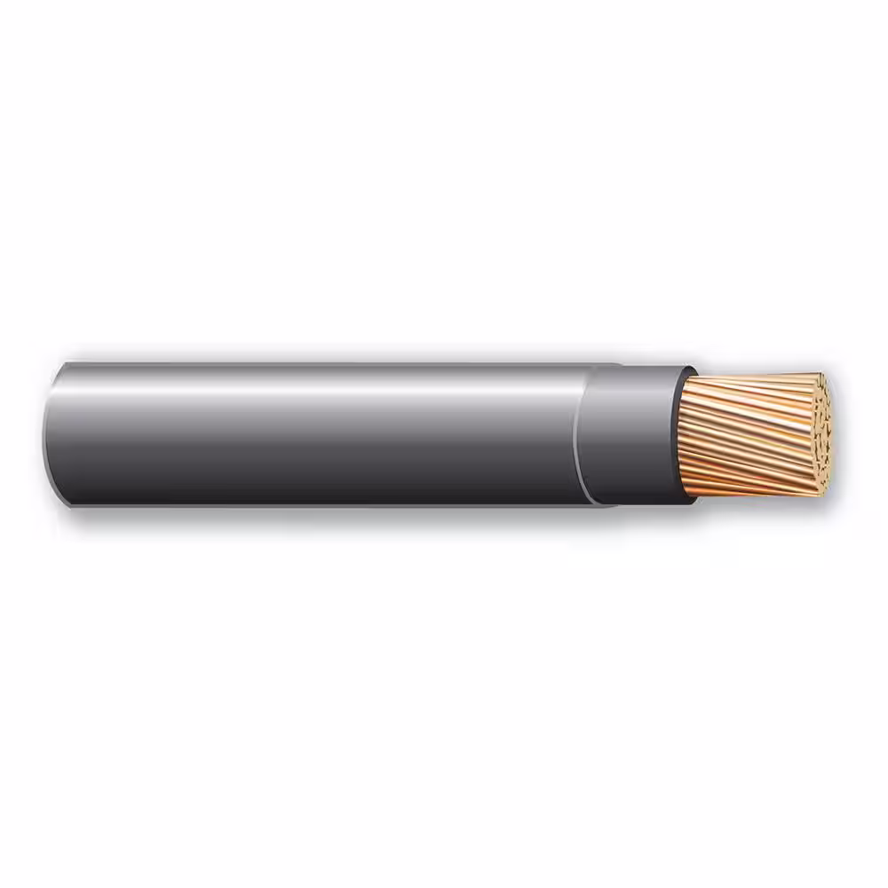 Cerrowire 500 ft.Â 2/0 Black Stranded Copper THHN Wire